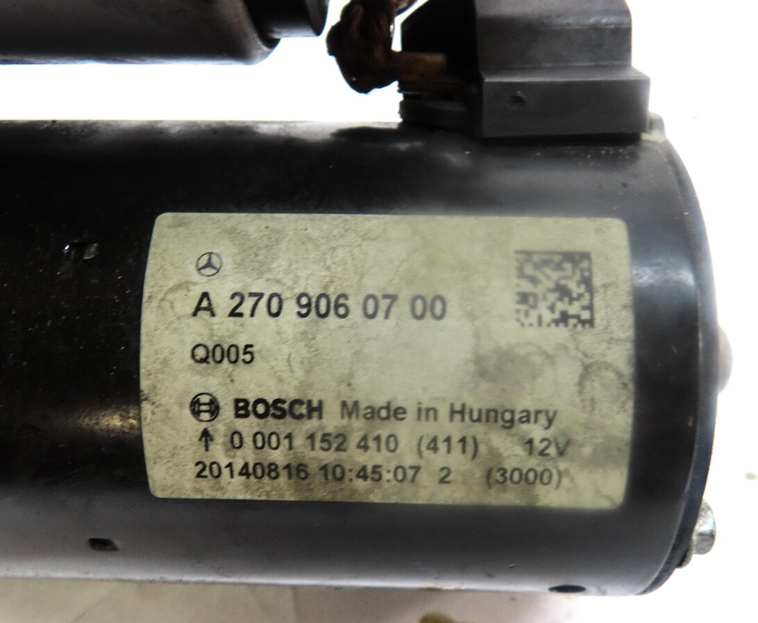 Thumbnail 6: 2013-2020 MERCEDES B250 CLA GLA CLASS (C117 W156 W246) ENGINE STARTER MOTOR