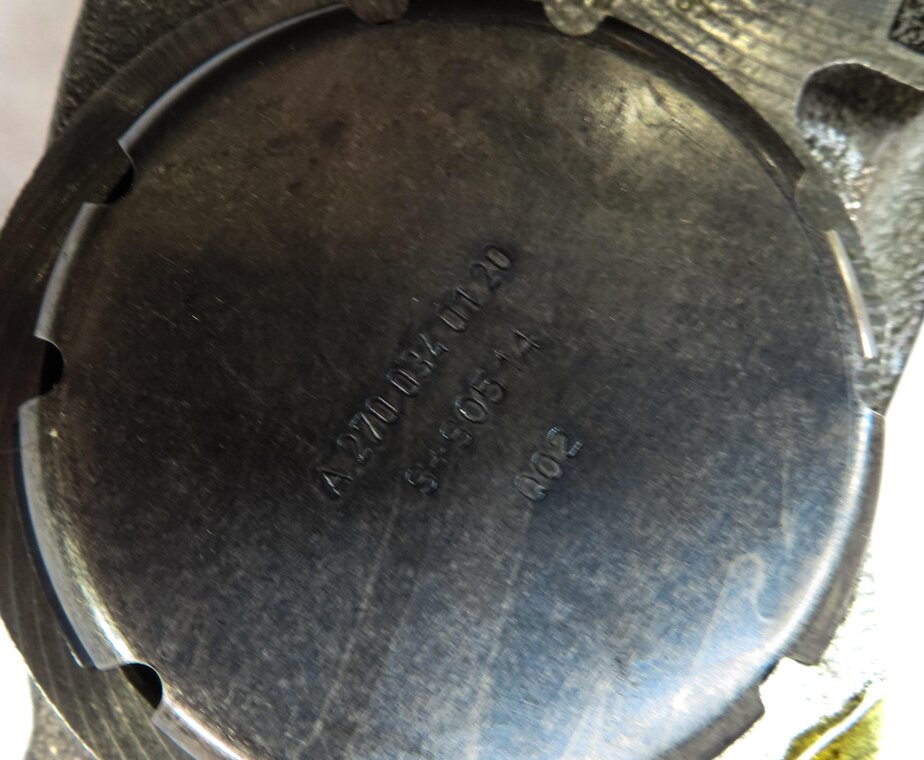 Thumbnail 8: 2014 MERCEDES CLA250 (C117 W117) 2.0L TURBO M270 ENGINE DYNAMIC BALANCE SHAFT