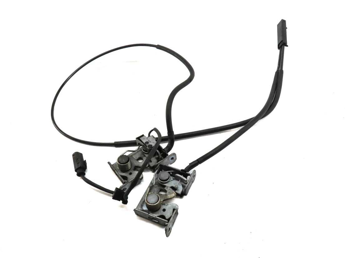 2009 BMW X5 (E70) FRONT LEFT & RIGHT LOWER HOOD LOCK LATCH LATCH SET-2