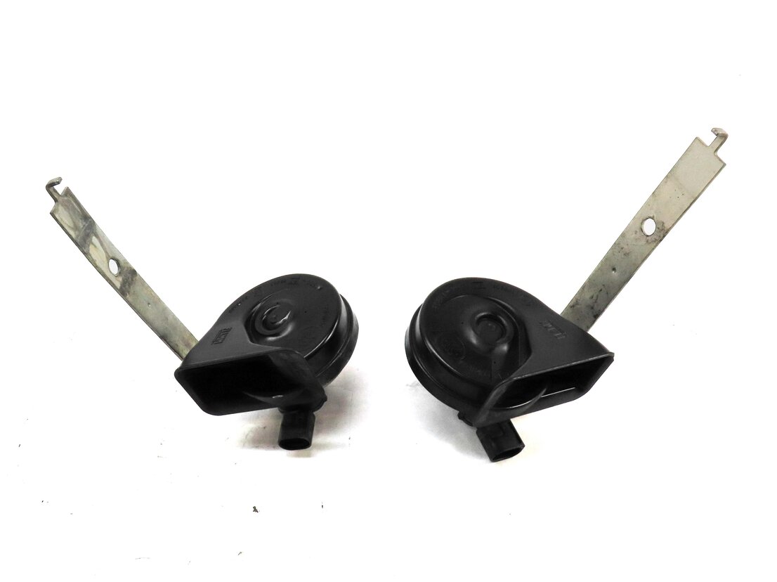 2007-2011 BMW X5 X6 (E70 E71) HIGH & LOW TONE SAFETY HORN SET-2