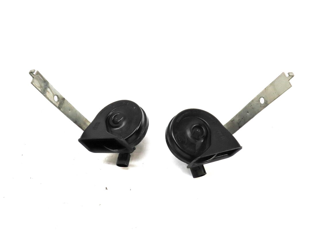 Thumbnail 2: 2007-2011 BMW X5 X6 (E70 E71) HIGH & LOW TONE SAFETY HORN SET-2