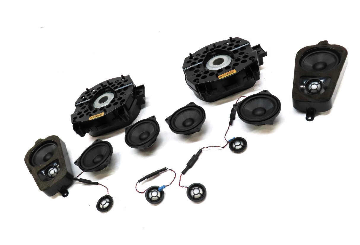 Thumbnail 22: 2009 BMW X5 (E70) RADIO STEREO TOP HiFi AUDIO SUB SUBWOOFER TWEETER SPEAKER SET