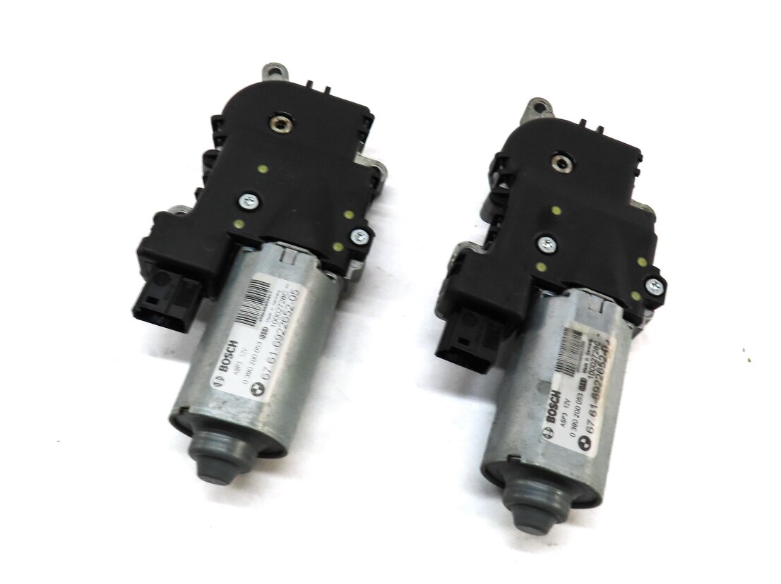 2004-2013 BMW X5 (E53 E70) PANORAMIC SUNROOF SUN ROOF WINDOW MOTOR SET-2