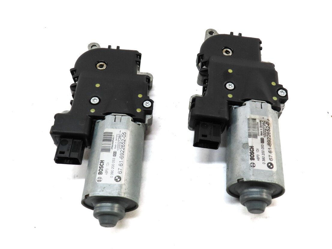 Thumbnail 2: 2004-2013 BMW X5 (E53 E70) PANORAMIC SUNROOF SUN ROOF WINDOW MOTOR SET-2