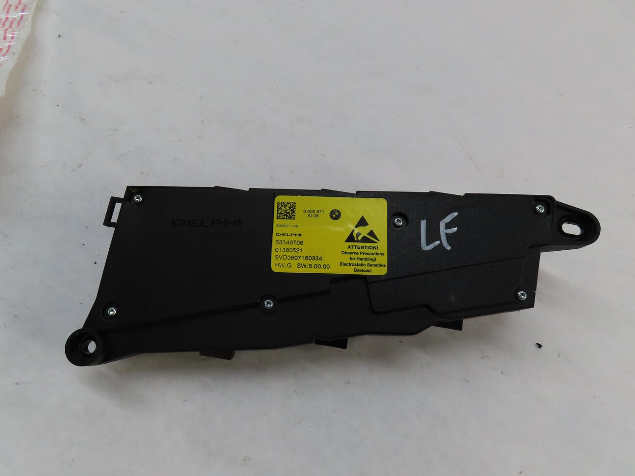 Thumbnail 4: 2009 BMW X5 (E70) FRONT LEFT DRIVER MEMORY SEAT ADJUST ADJUSTMENT SWITCH BUTTON