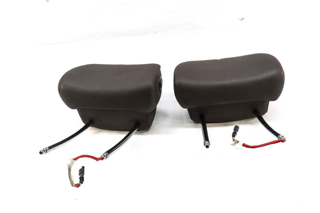 Thumbnail 2: 2008-2010 BMW X5 (E70) FRONT LEFT & RIGHT SEAT ACTIVE HEADREST SET-2 (BROWN)