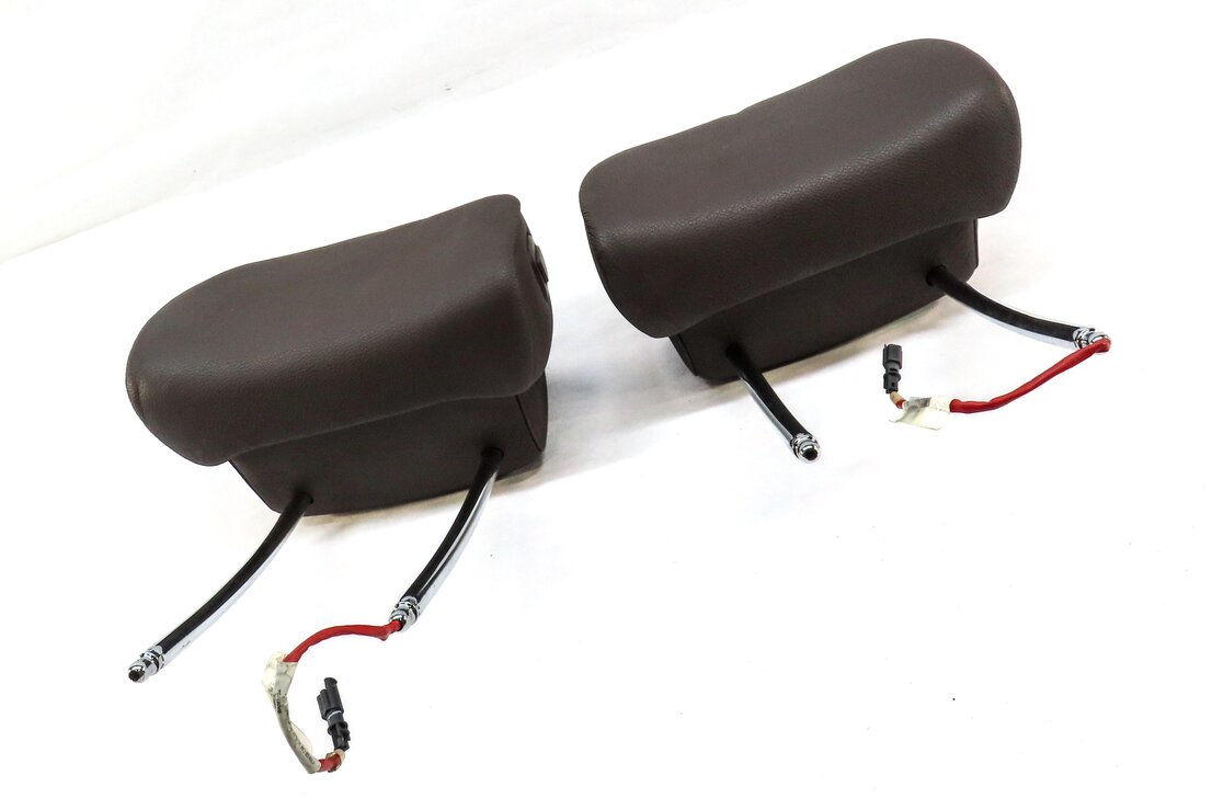 Thumbnail 3: 2008-2010 BMW X5 (E70) FRONT LEFT & RIGHT SEAT ACTIVE HEADREST SET-2 (BROWN)