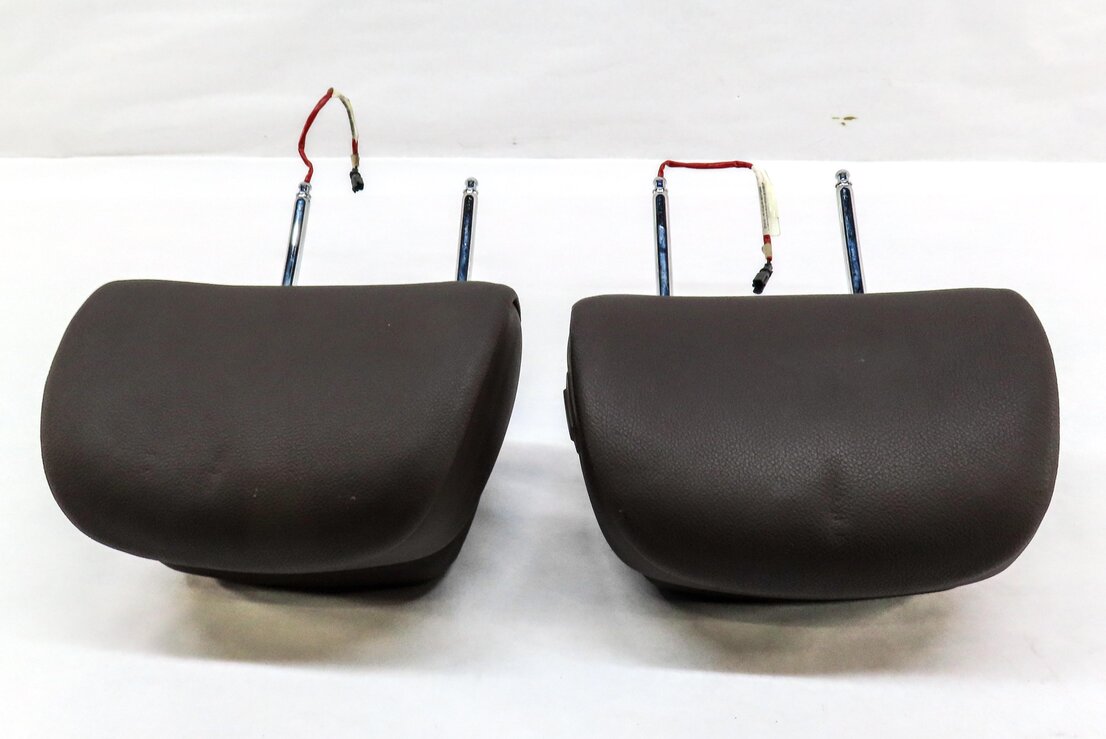 Thumbnail 4: 2008-2010 BMW X5 (E70) FRONT LEFT & RIGHT SEAT ACTIVE HEADREST SET-2 (BROWN)