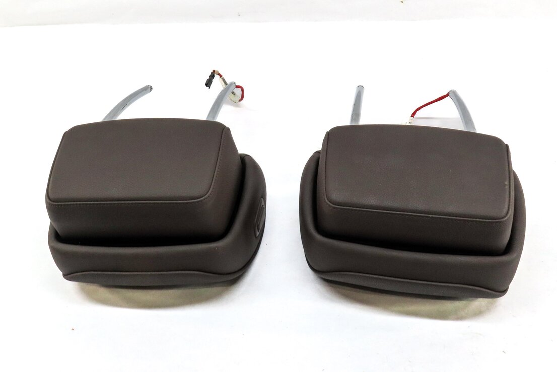 Thumbnail 5: 2008-2010 BMW X5 (E70) FRONT LEFT & RIGHT SEAT ACTIVE HEADREST SET-2 (BROWN)