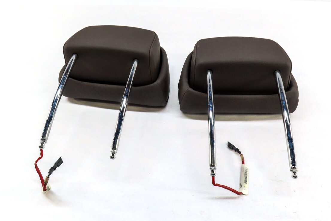 Thumbnail 6: 2008-2010 BMW X5 (E70) FRONT LEFT & RIGHT SEAT ACTIVE HEADREST SET-2 (BROWN)