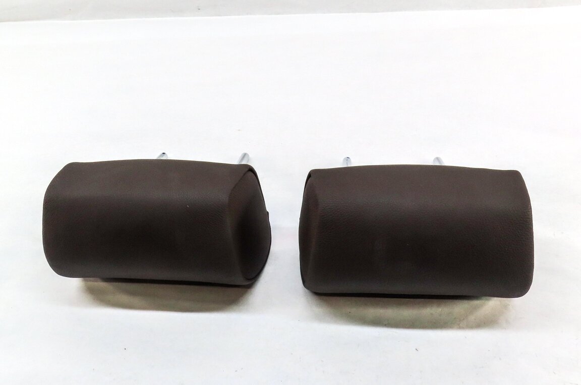 Thumbnail 5: 2008-2010 BMW X5 (E70) REAR 2nd ROW SEAT LEFT & RIGHT HEADREST SET (BROWN)