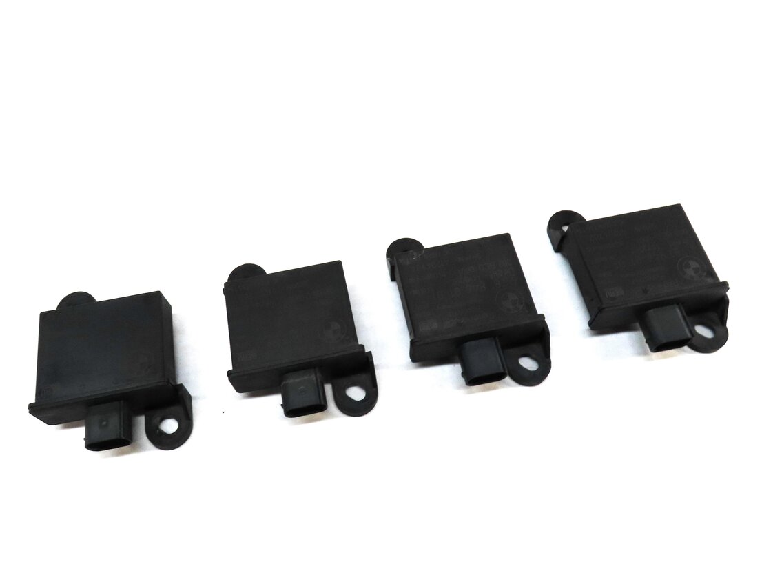 2009 BMW X5 (E70) TPMS TIRE AIR PRESSURE SENSOR TRIGGER MODULE SET-4