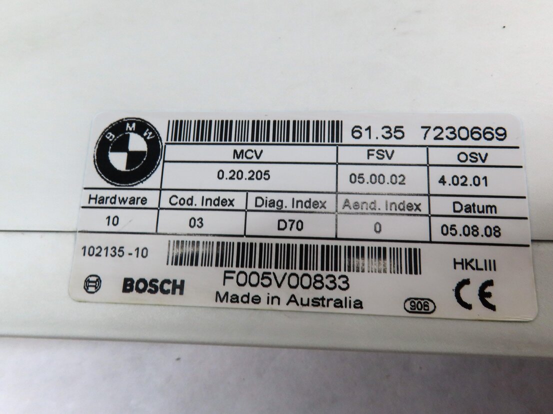 Thumbnail 3: 2009 BMW X5 (E70) REAR TRUNK LIFT LIFTGATE CONTROL MODULE