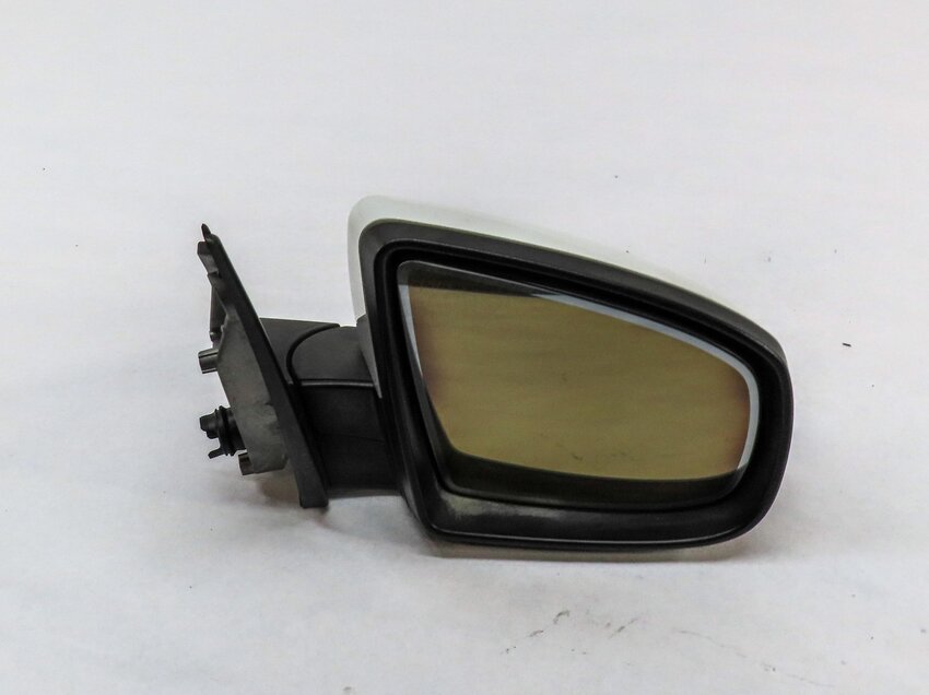 2007-2013 BMW X5 (E70) RIGHT PASSENGER P-FOLD AUTODIM HEATED DOOR MIRROR (WHITE)