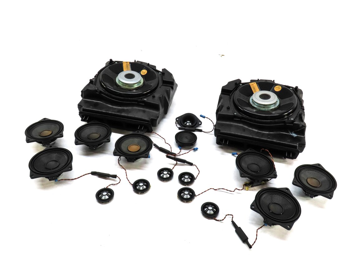 2010-2016 BMW 535iGT 550iGT (F07) AUDIO SUB SUBWOOFER TWEETER SPEAKER SET-17