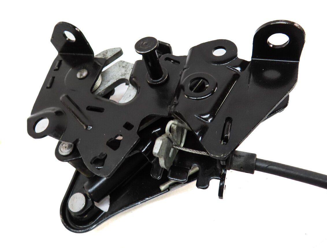 Thumbnail 8: 2010 BMW 535iGT (F07) FRONT LEFT & RIGHT LOWER HOOD LOCK LATCH SET w/ CABLE