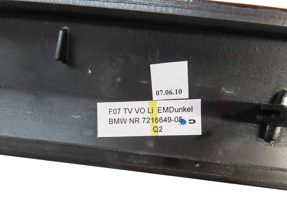 Thumbnail 17: 2010 BMW 535iGT (F07) DASH DOOR CONSOLE INTERIOR WOOD TRIM PANEL SET (ASH GRAIN)