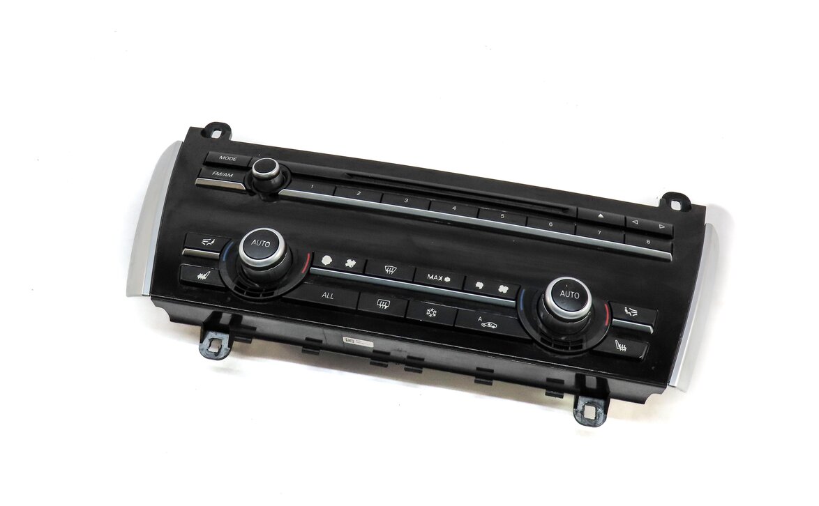 09-13 BMW 535iGT 550GT (F01 F02 F04 F07) FRONT TEMPERATURE CLIMATE CONTROL PANEL