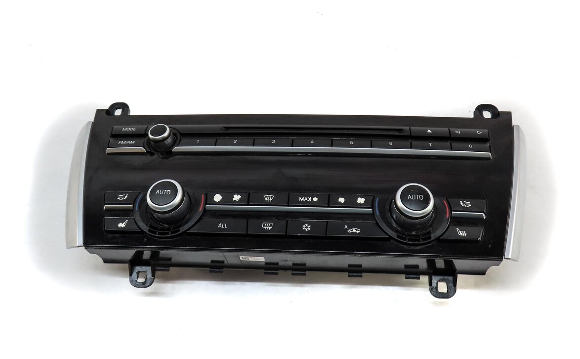 Thumbnail 2: 09-13 BMW 535iGT 550GT (F01 F02 F04 F07) FRONT TEMPERATURE CLIMATE CONTROL PANEL