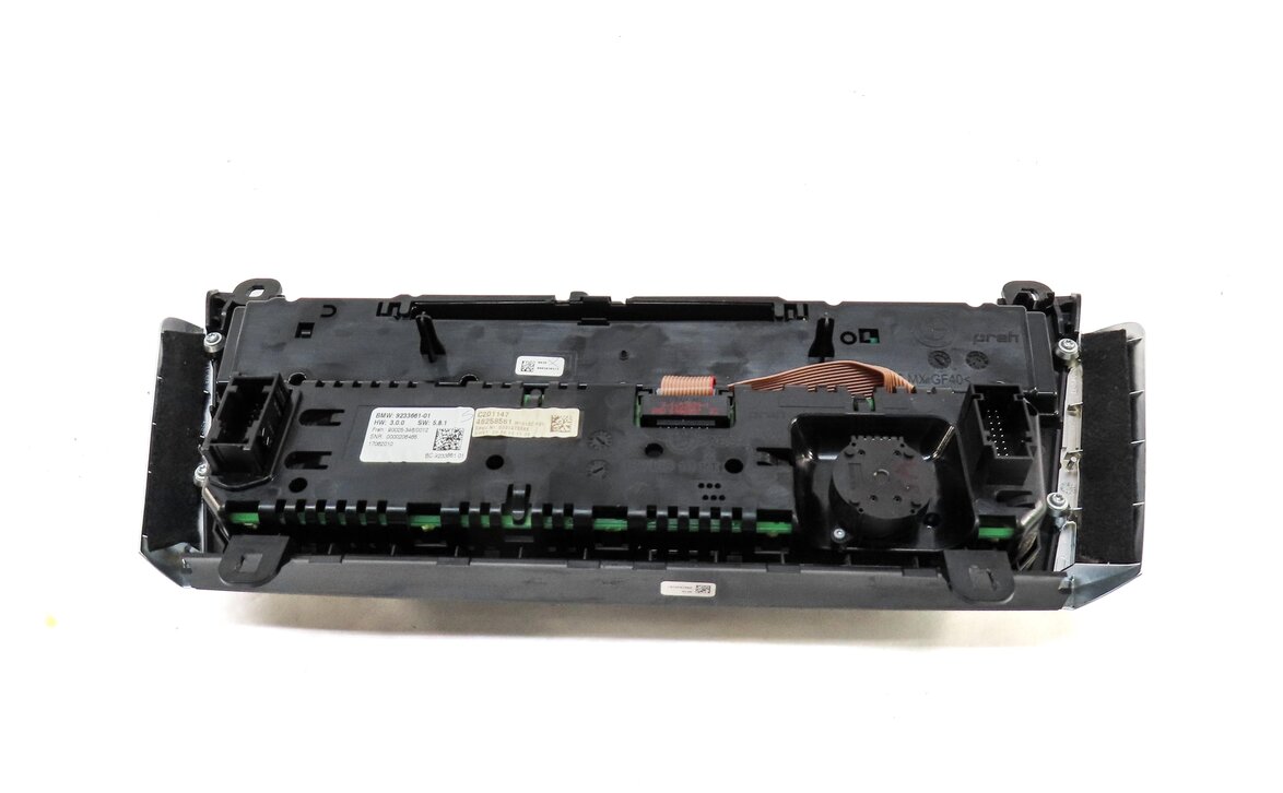 Thumbnail 4: 09-13 BMW 535iGT 550GT (F01 F02 F04 F07) FRONT TEMPERATURE CLIMATE CONTROL PANEL