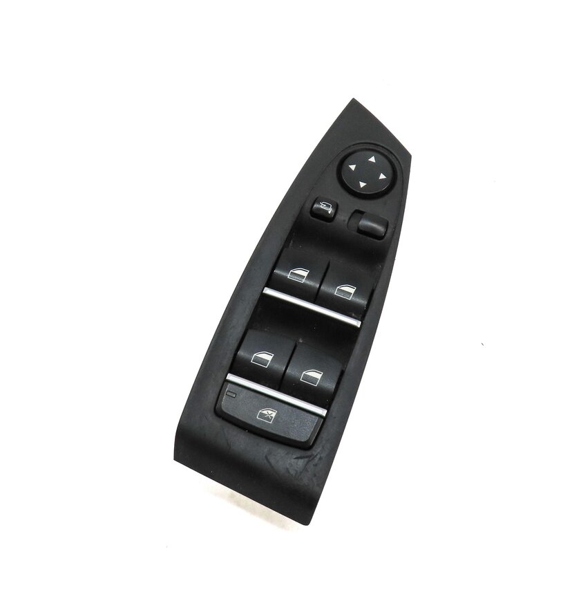 2010-2019 BMW 5 / 6 / GT / X3 (F07 F10 F12 F25) LEFT DRIVER P-FOLD WINDOW SWITCH