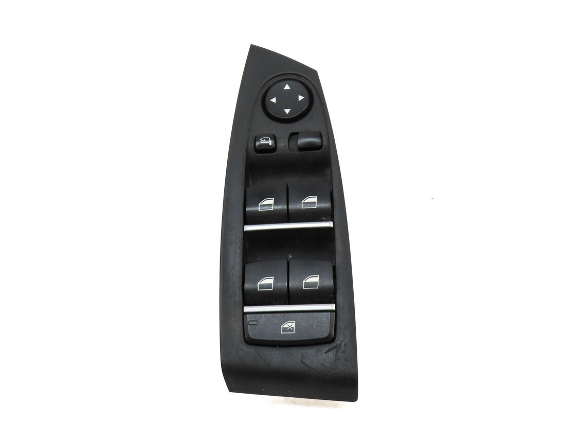 Thumbnail 3: 2010-2019 BMW 5 / 6 / GT / X3 (F07 F10 F12 F25) LEFT DRIVER P-FOLD WINDOW SWITCH