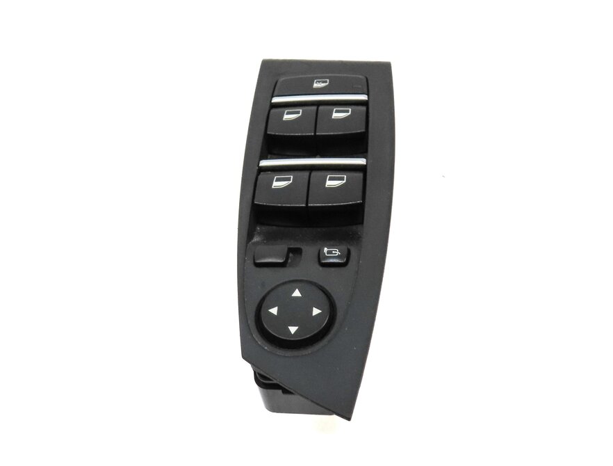 Thumbnail 4: 2010-2019 BMW 5 / 6 / GT / X3 (F07 F10 F12 F25) LEFT DRIVER P-FOLD WINDOW SWITCH