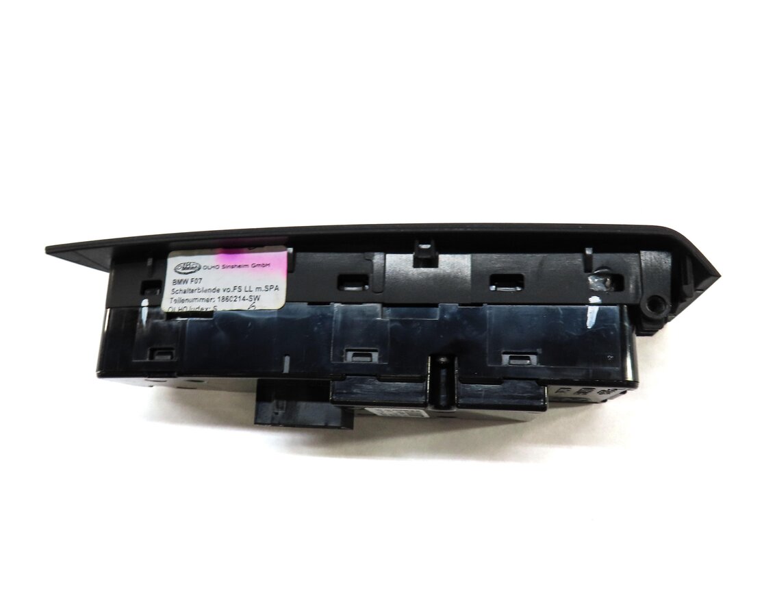 Thumbnail 5: 2010-2019 BMW 5 / 6 / GT / X3 (F07 F10 F12 F25) LEFT DRIVER P-FOLD WINDOW SWITCH