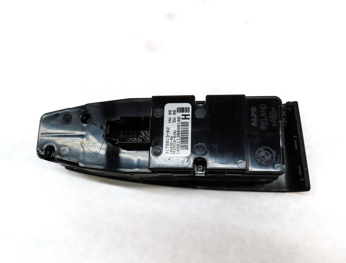 Thumbnail 6: 2010-2019 BMW 5 / 6 / GT / X3 (F07 F10 F12 F25) LEFT DRIVER P-FOLD WINDOW SWITCH
