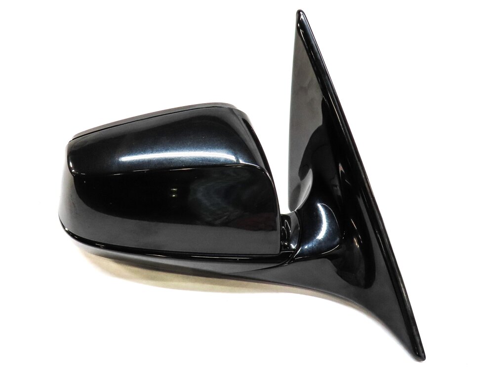 Thumbnail 4: 10-13 BMW 535iGT 550iGT (F07) RIGHT P-FOLD HEAT MEM DIM LANE DOOR MIRROR (BLACK)