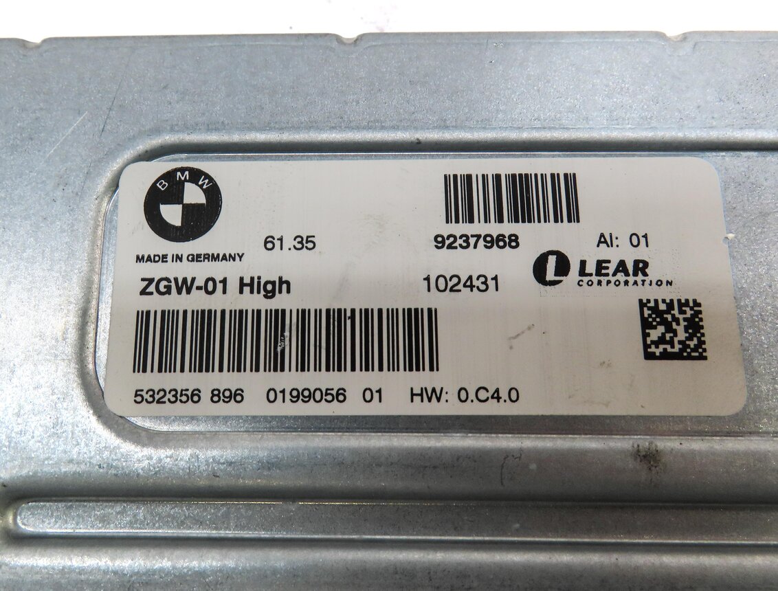 Thumbnail 3: 2010 BMW 535iGT (F07) CENTRAL GATEWAY CONTROL MODULE