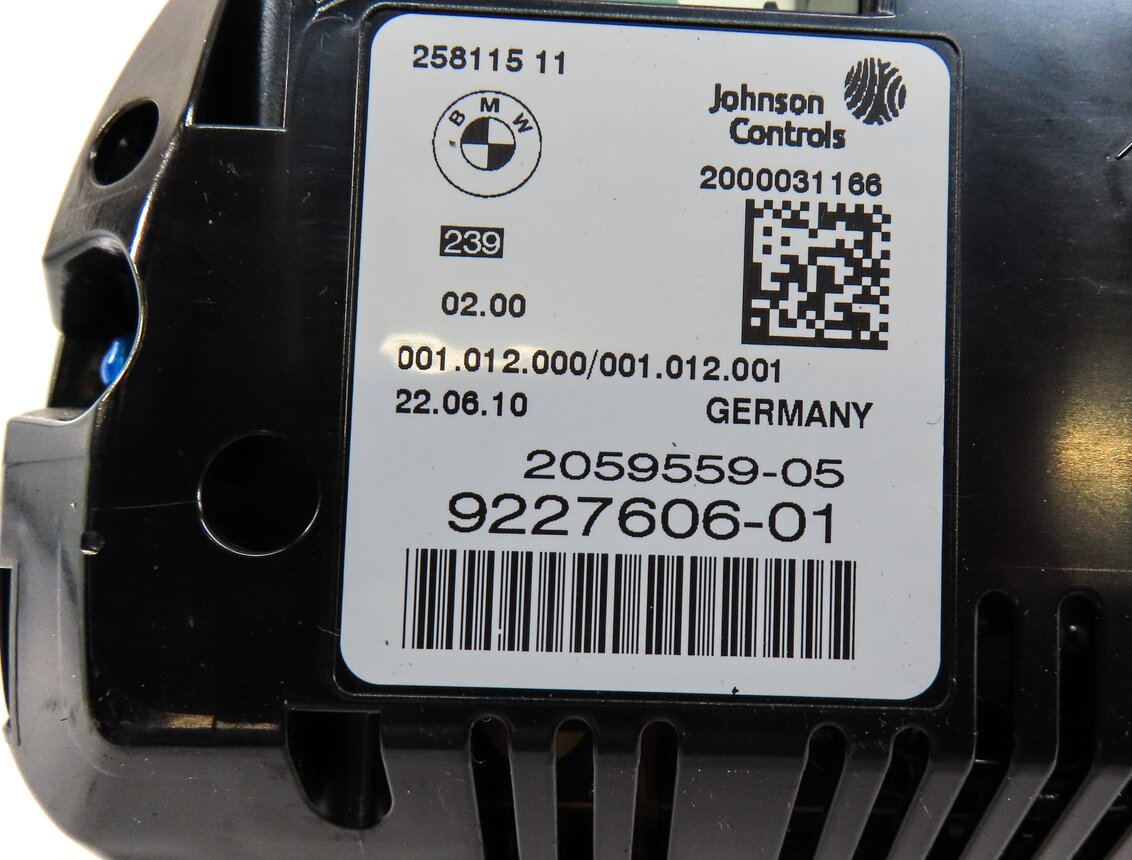 Thumbnail 6: 2011 BMW 528i 535i 550i X3 GT (F10 F07 F25) SPEEDOMETER INSTRUMENT GUAGE (183k)
