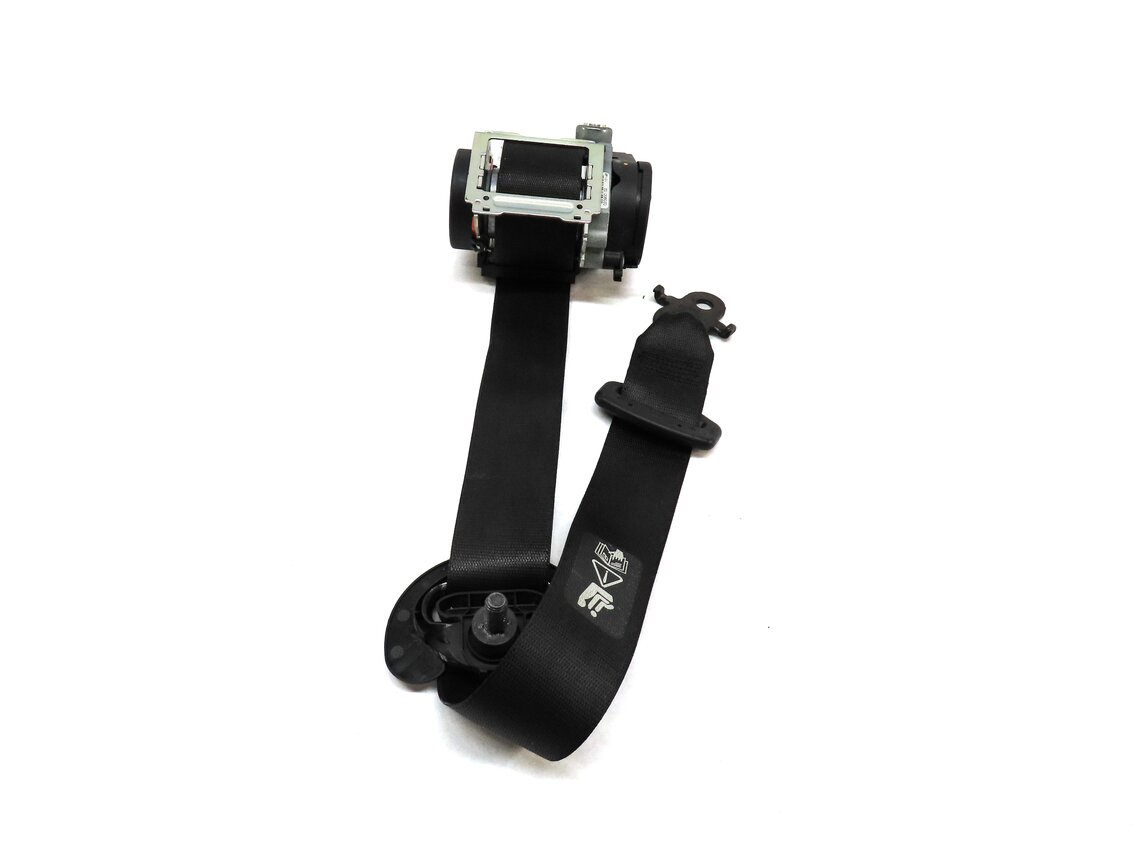 Thumbnail 2: 10-17 BMW 535iGT 550iGT (F07) FRONT RIGHT PASSENGER SEATBELT RETRACTOR (BLACK)