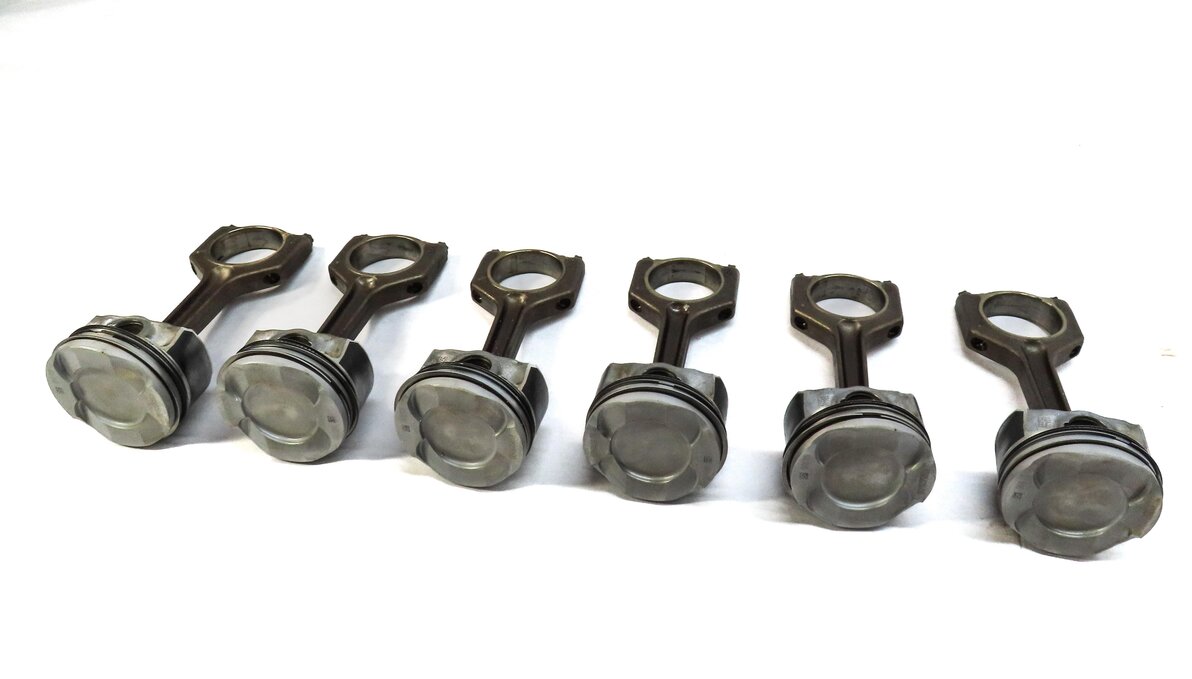 Thumbnail 4: 2010-2014 BMW 1/3/5/6/7/X1/X3/X5/X6 3.0L N55 TURBO ENGINE - PISTON & ROD SET-6
