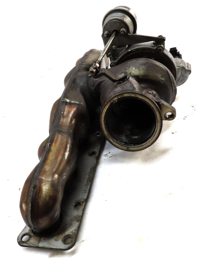 Thumbnail 4: 11-15 BMW 535i 535iGT 640i 740i (F01 F06 F07 F10) 3.0L N55 TURBO TURBOCHARGER