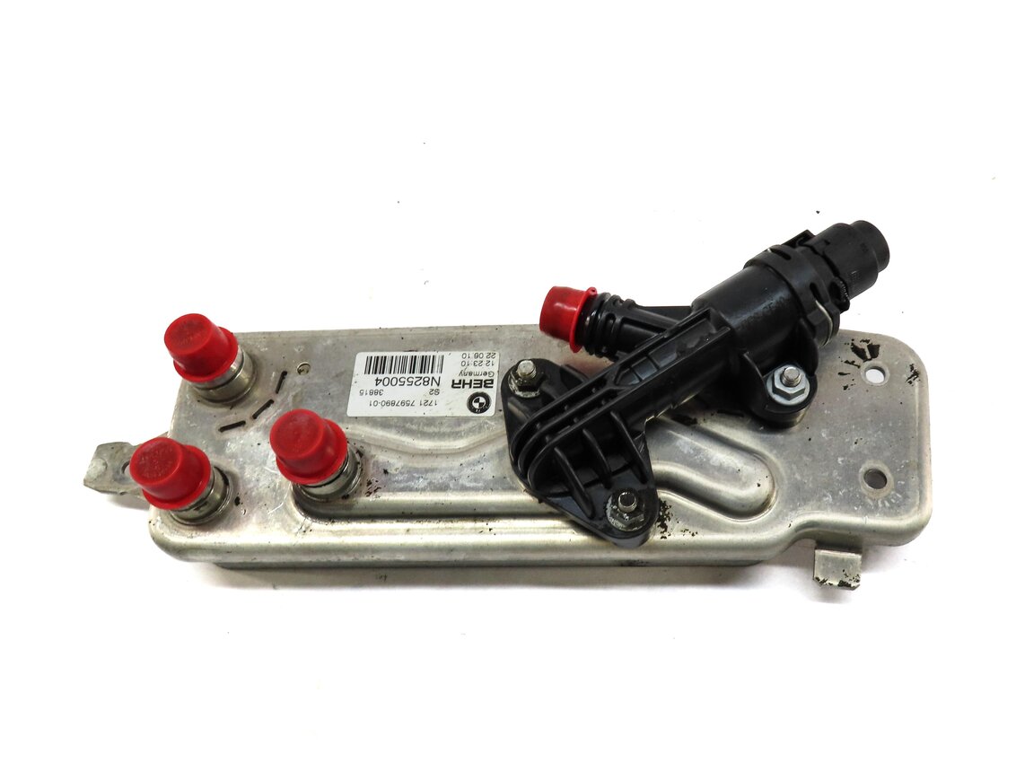 Thumbnail 3: 09-17 BMW 535i 640i 740i 750i 760i (F01 F06 F07 F10 F12) TRANSMISSION OIL COOLER