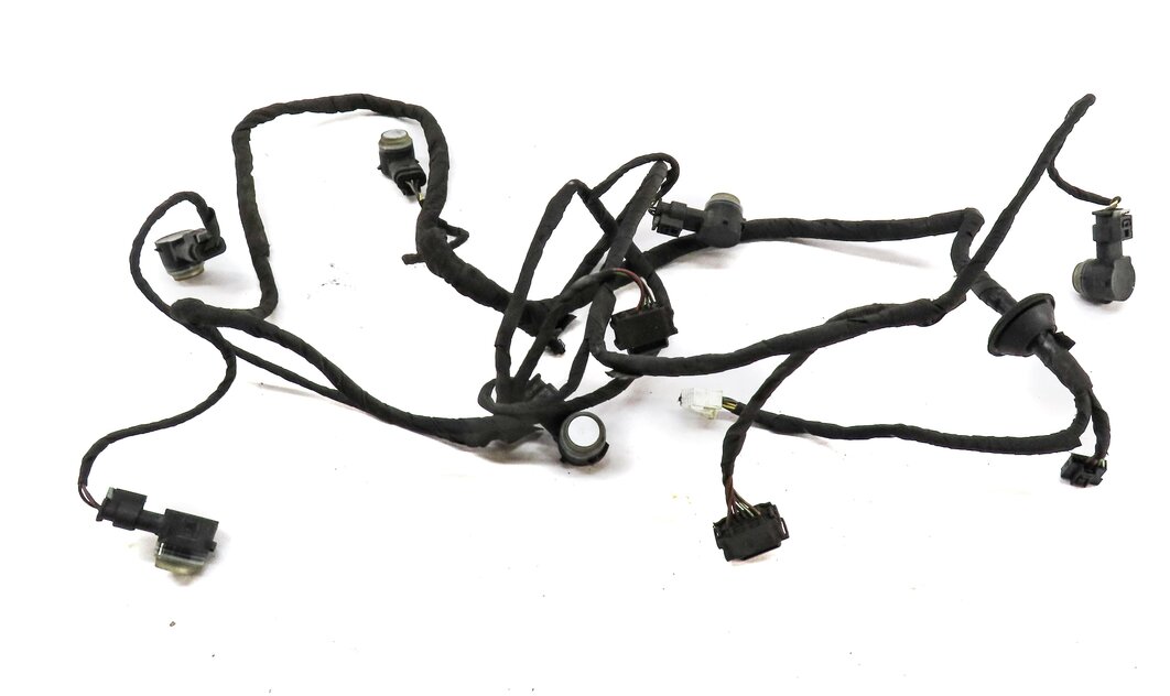 Thumbnail 4: 2014 MERCEDES E350 (A207 C207 W207) REAR PDC PARK SENSOR SET w/ HARNESS (SILVER)