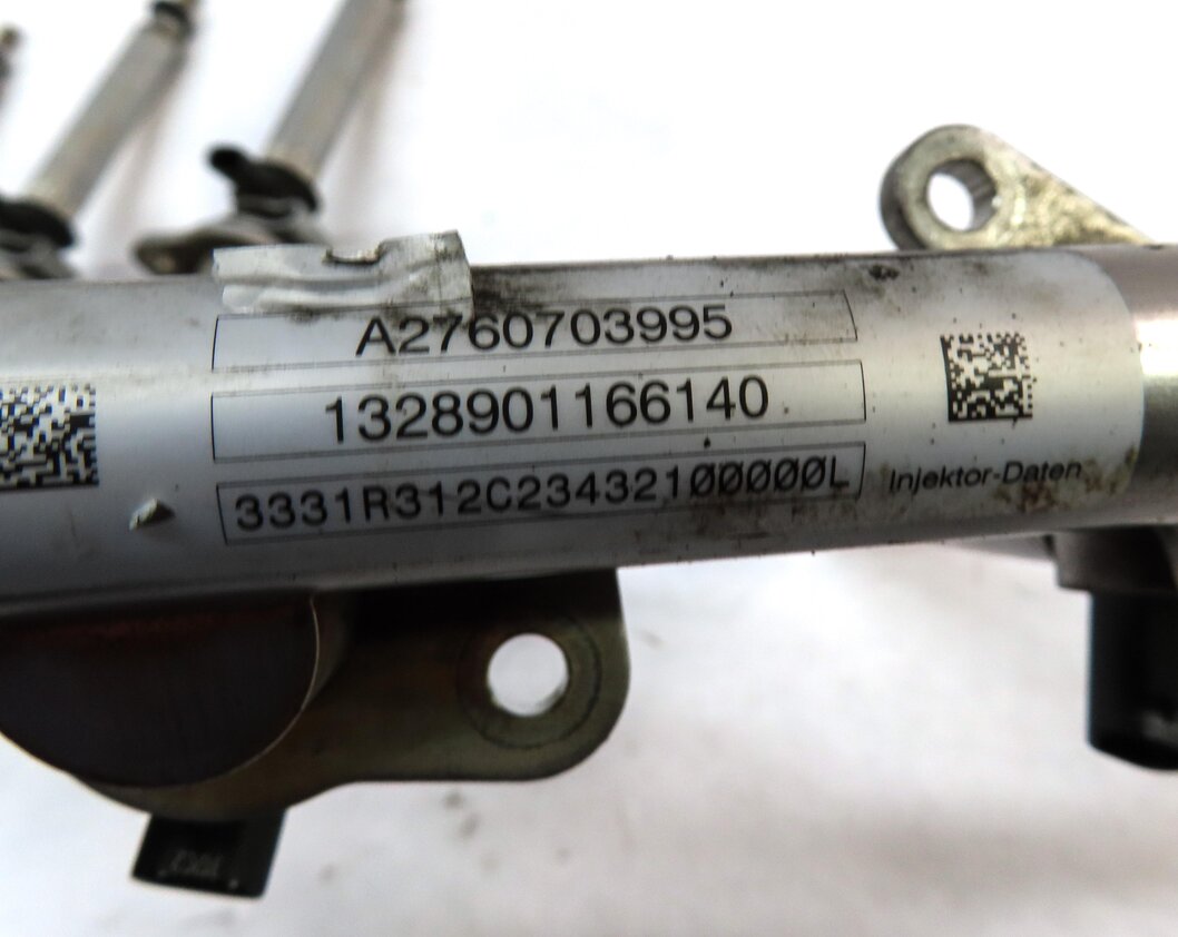 Thumbnail 5: 12-20 MERCEDES (W204 W205 W207 W212 W166 W217 W221) M276 M278 FUEL INJECTOR SET