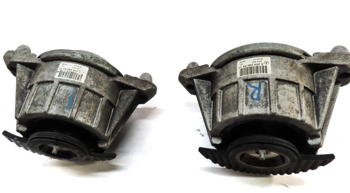 Thumbnail 3: 2014 MERCEDES E350 (A207 C207 W207) 3.5L M276 LEFT & RIGHT MOTOR MOUNT SET-2