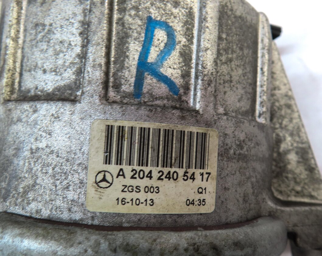 Thumbnail 5: 2014 MERCEDES E350 (A207 C207 W207) 3.5L M276 LEFT & RIGHT MOTOR MOUNT SET-2