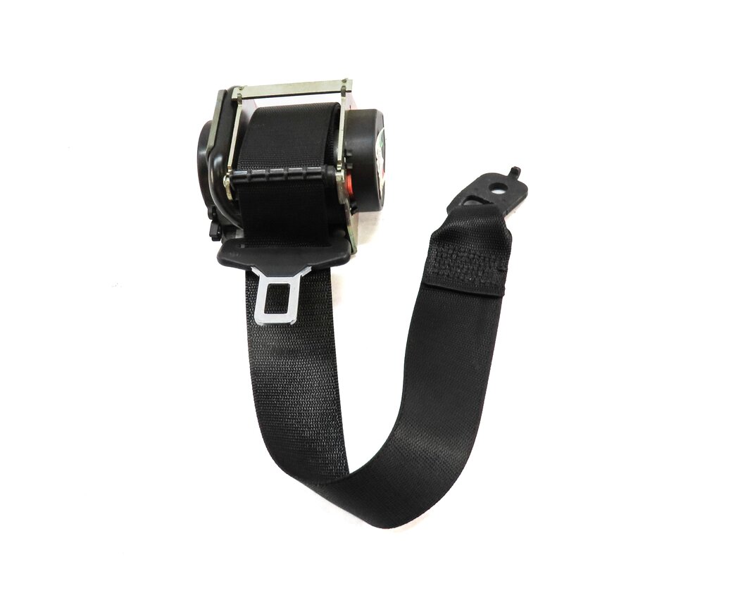 Thumbnail 2: 2014 MERCEDES E350 (C207) REAR LEFT SEAT SEATBELT RETRACTOR (BLACK)