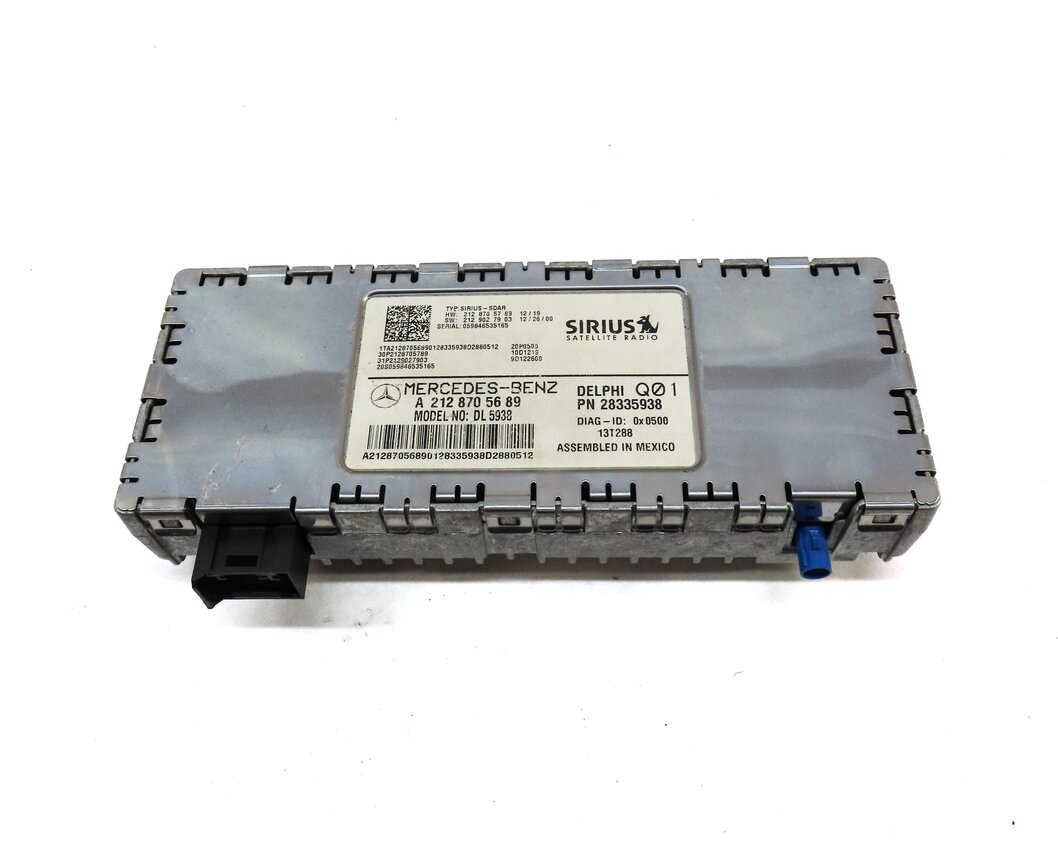 Thumbnail 2: 2014 MERCEDES E350 (A207 C207 W207) SIRIUS SATELLITE RADIO RECEIVER MODULE