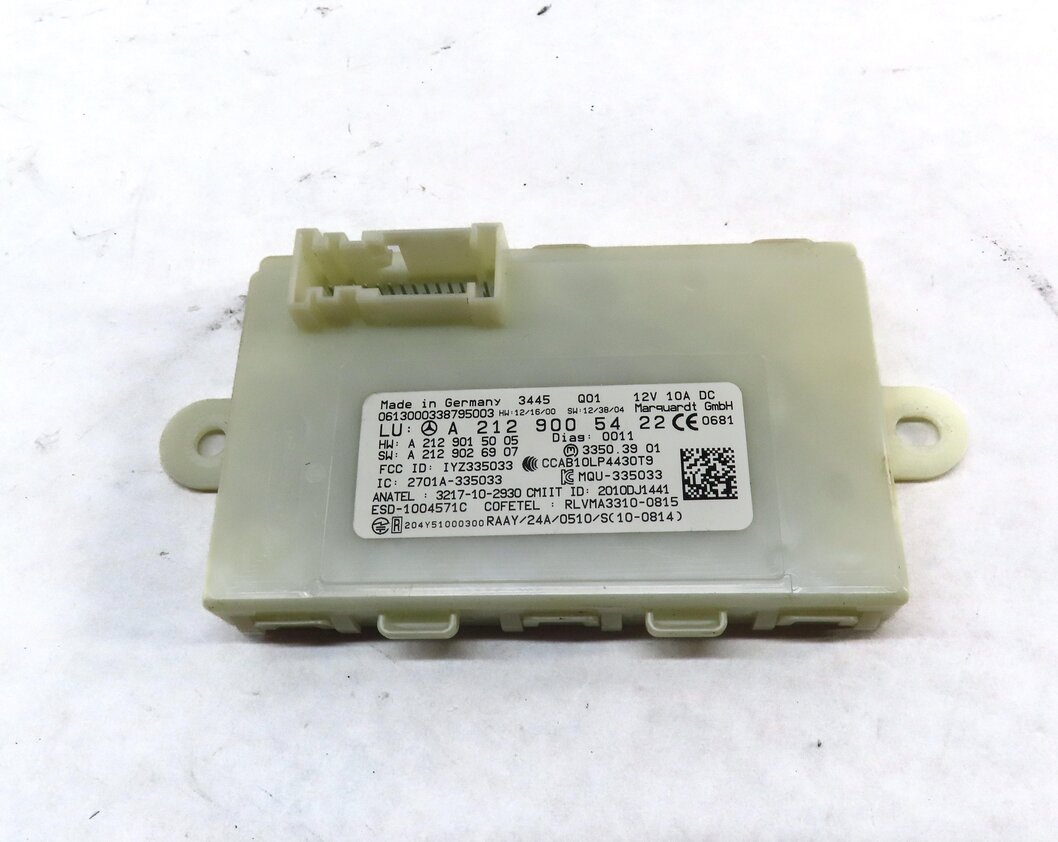Thumbnail 2: 13-20 MERCEDES B CLA E GL GLA GLE GLS S CLS SLK W212 W166 X166 KEYLESS GO MODULE