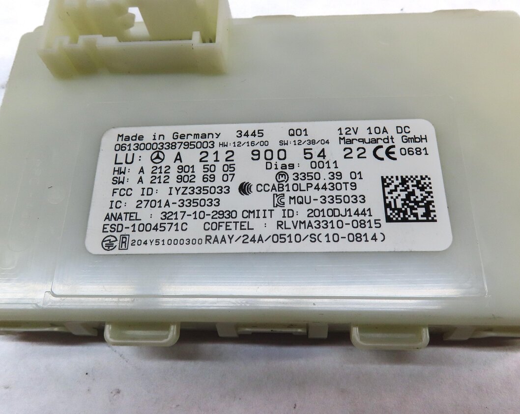 Thumbnail 3: 13-20 MERCEDES B CLA E GL GLA GLE GLS S CLS SLK W212 W166 X166 KEYLESS GO MODULE