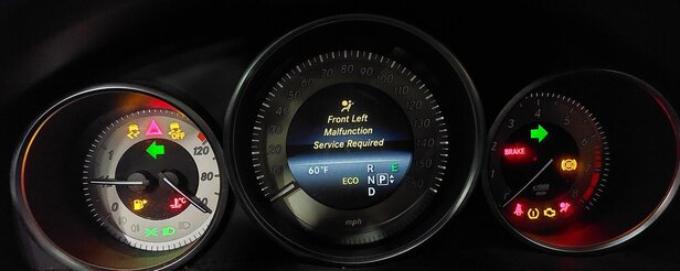 Thumbnail 1: 2014 MERCEDES E-CLASS (A207 C207 W207 W212) SPEEDOMETER GAUGE CLUSTER (235k)