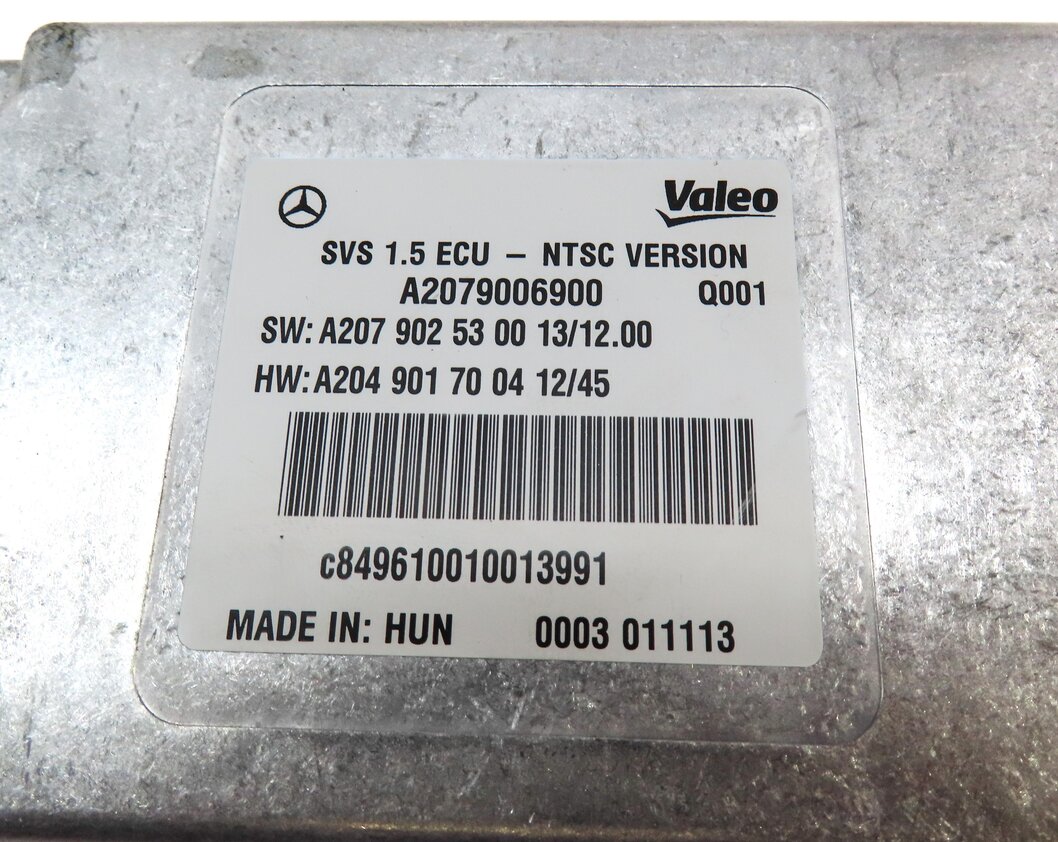 Thumbnail 4: 2014 MERCEDES E350 E550 (A207 C207 W207) SURROUND VIEW CAMERA CONTROL MODULE
