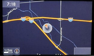 Thumbnail 1: 14-15 MERCEDES E-CLASS (A207 C207 W212) GPS NAVIGATION INFORMATION MEDIA SCREEN