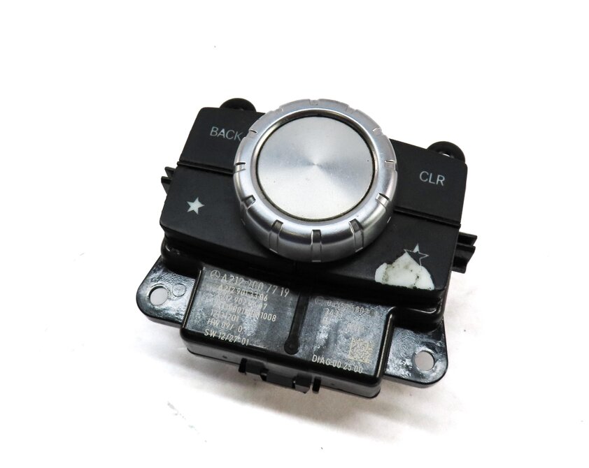 14-16 MERCEDES E CLASS (A207 C207 W207 W212) RADIO NAVIGATION MEDIA CONTROL KNOB