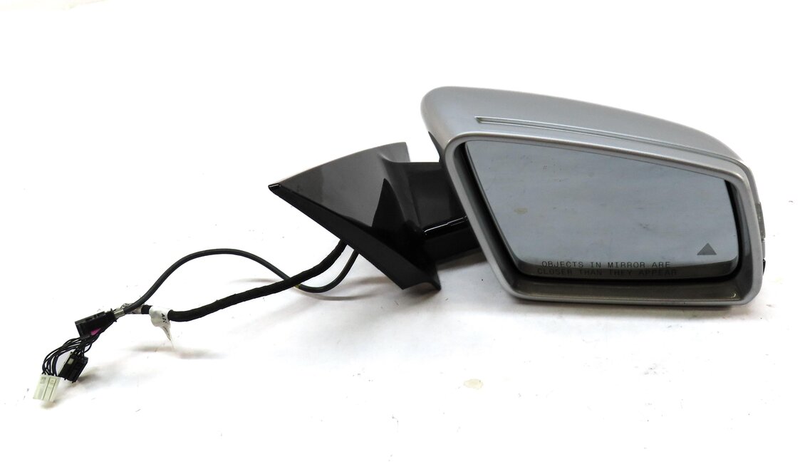 2014-2017 MERCEDES E-CLASS (W207) RIGHT BLIND SPOT CAMERA DOOR MIRROR (SILVER)