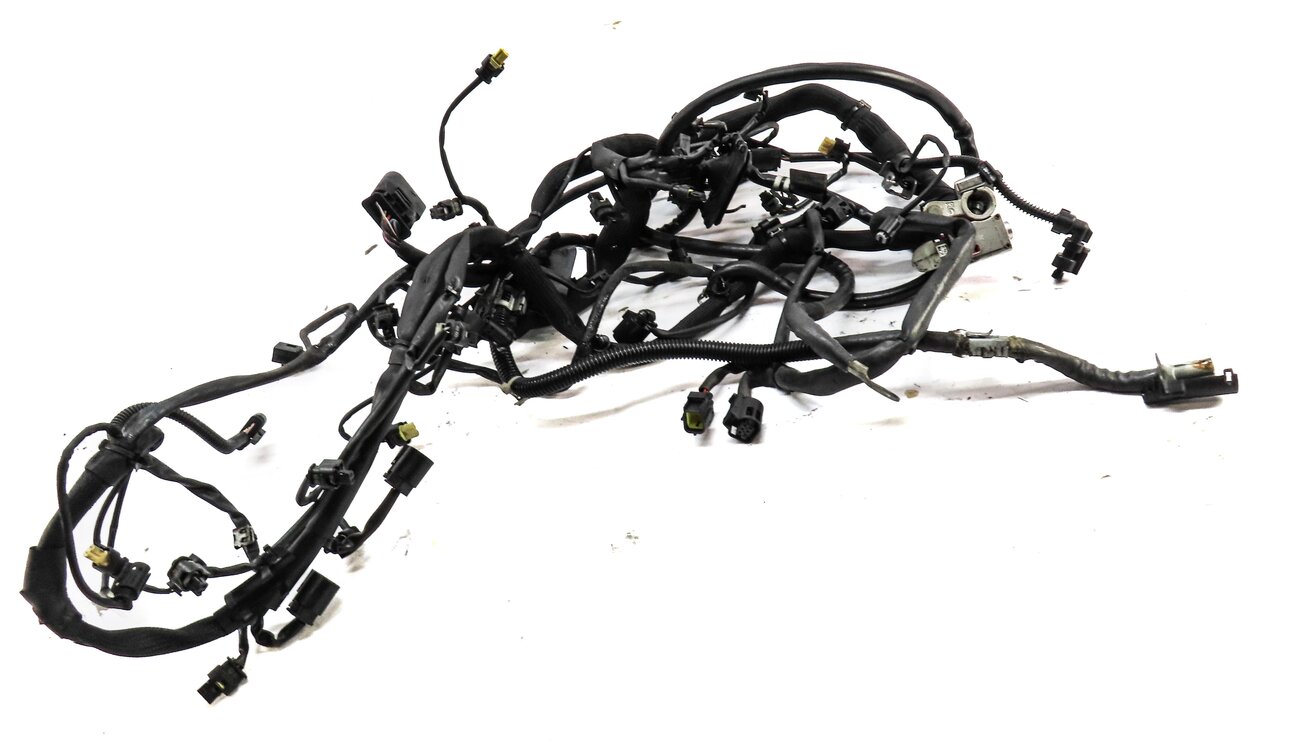 Thumbnail 2: 2014 MERCEDES E350 (A207 C207 W207) 3.5L M276 ENGINE WIRE WIRING HARNESS LOOM